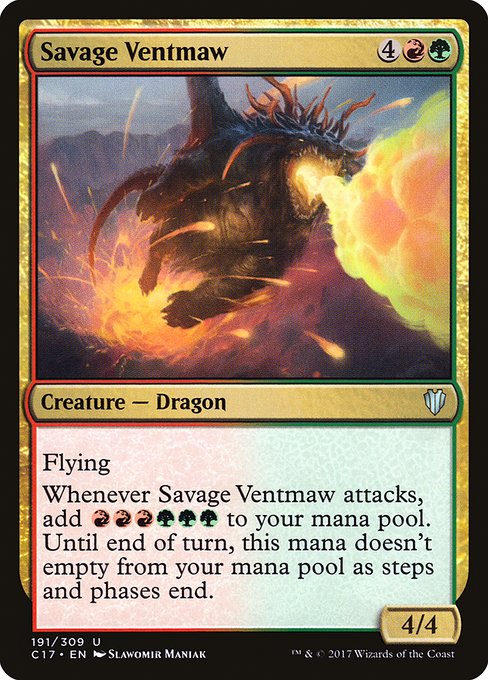 Savage Ventmaw - Commander 2017