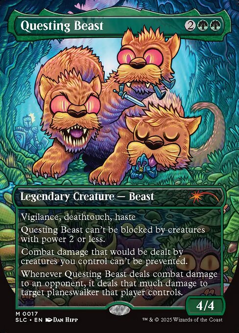 Questing Beast - Secret Lair Countdown - Borderless