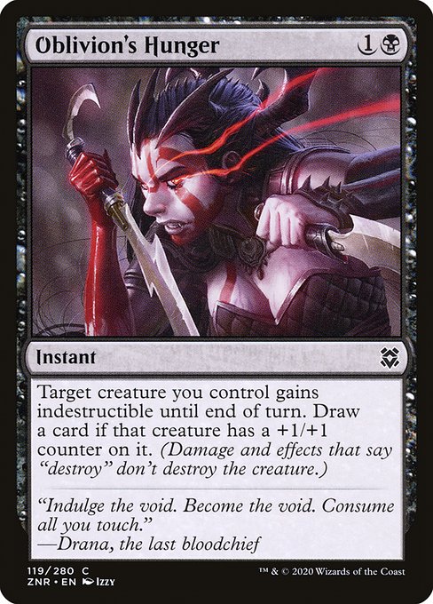 Oblivion's Hunger - Zendikar Rising