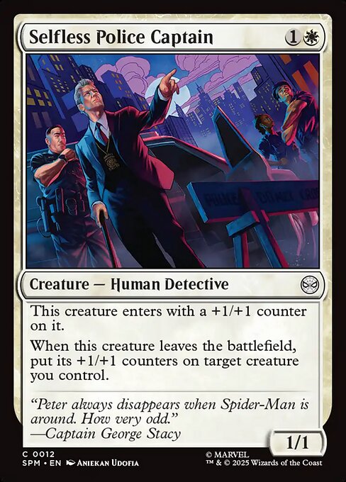 Selfless Police Captain - Marvel's Spider-Man