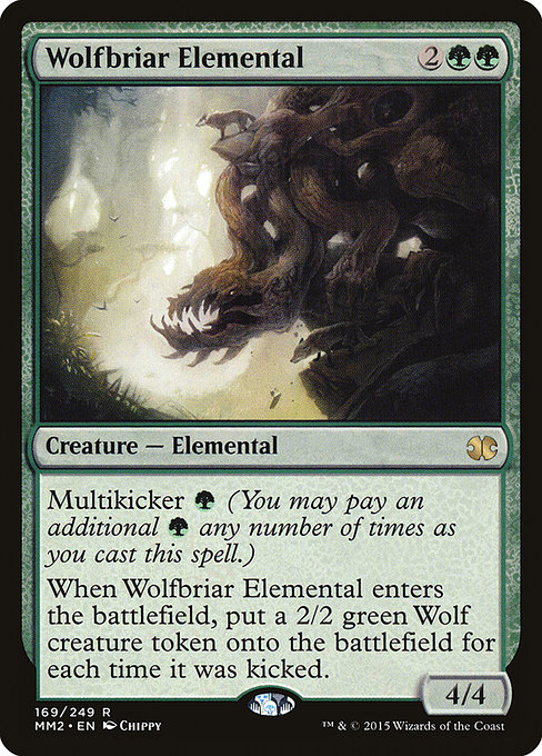 Wolfbriar Elemental - Modern Masters 2015