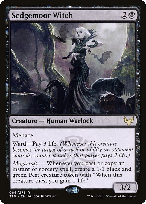 Sedgemoor Witch - Strixhaven: School of Mages Promos