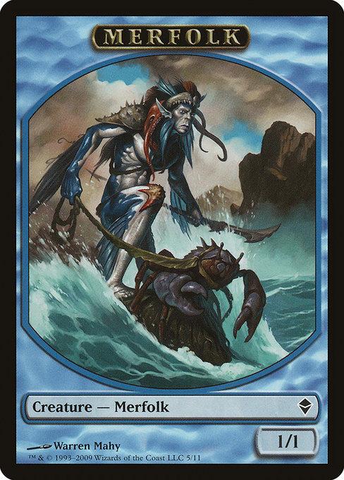 Merfolk - Zendikar Tokens