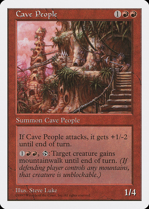 Cave People - Fifth Edition