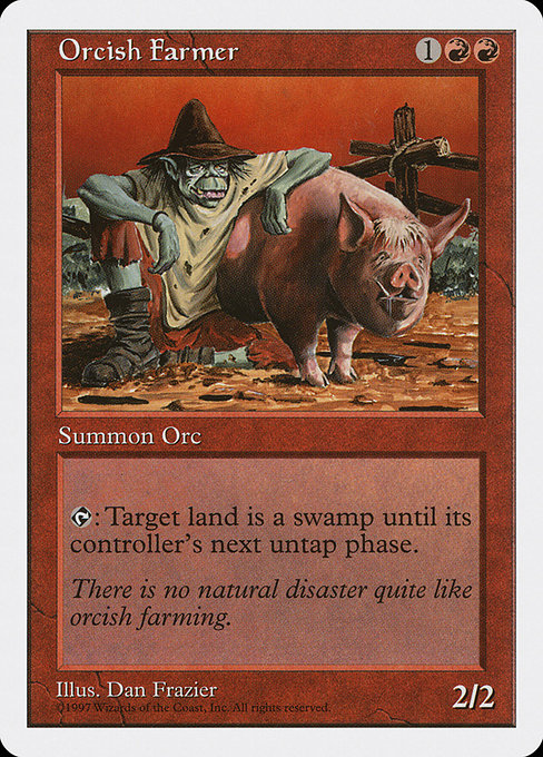Orcish Farmer - Fifth Edition
