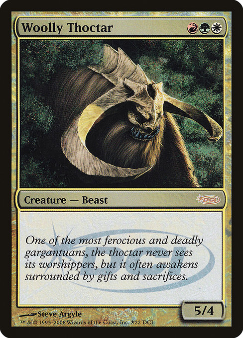 Woolly Thoctar - DCI Promos - Promo Foil