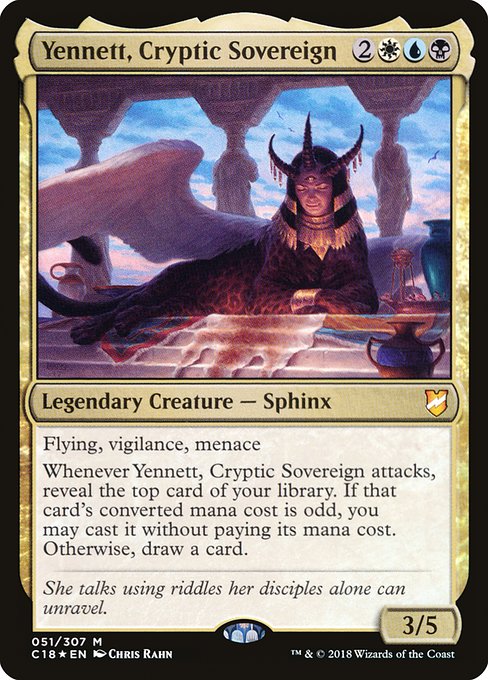 Yennett, Cryptic Sovereign - Commander 2018 - Promo Foil