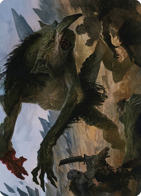 Loathsome Troll // Troll - Adventures in the Forgotten Realms Art Series - Borderless