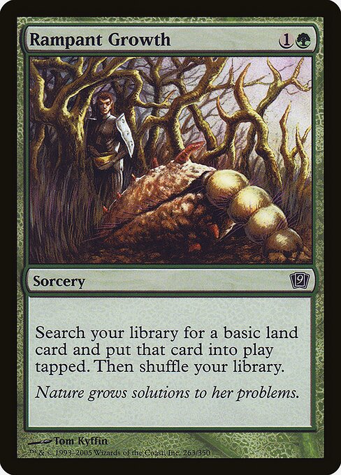 Rampant Growth - Ninth Edition - Promo Foil