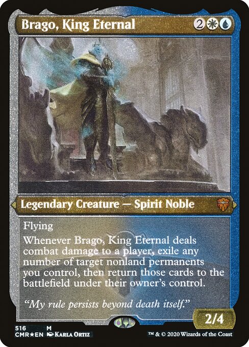 Brago, King Eternal - Commander Legends - Etched Foil