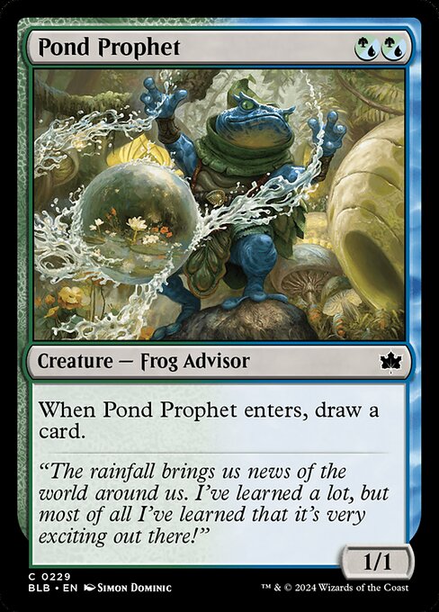 Pond Prophet - Bloomburrow