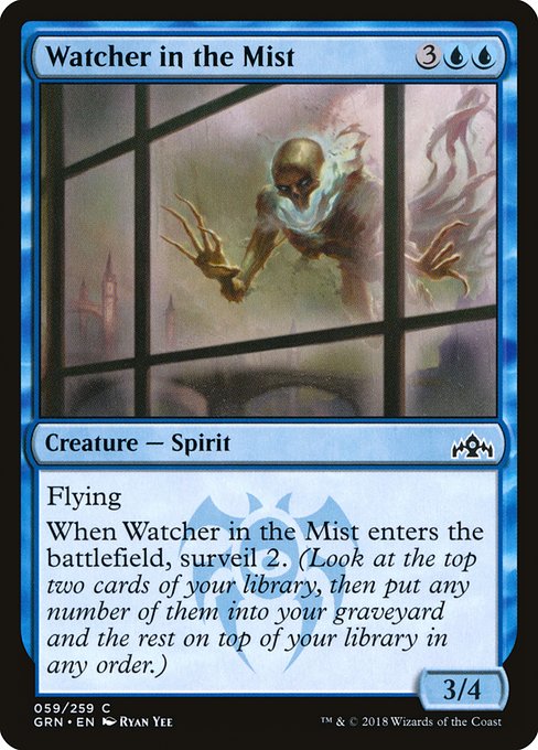 Watcher in the Mist - Guilds of Ravnica