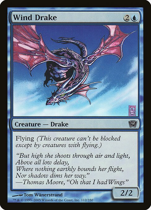 Wind Drake - Ninth Edition - Promo Foil