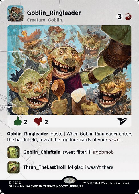 Goblin Ringleader - Secret Lair Drop