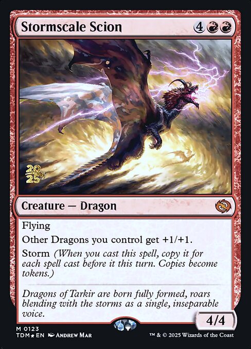 Stormscale Scion - Tarkir: Dragonstorm Promos