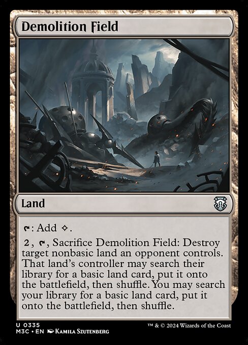 Demolition Field - Modern Horizons 3 Commander