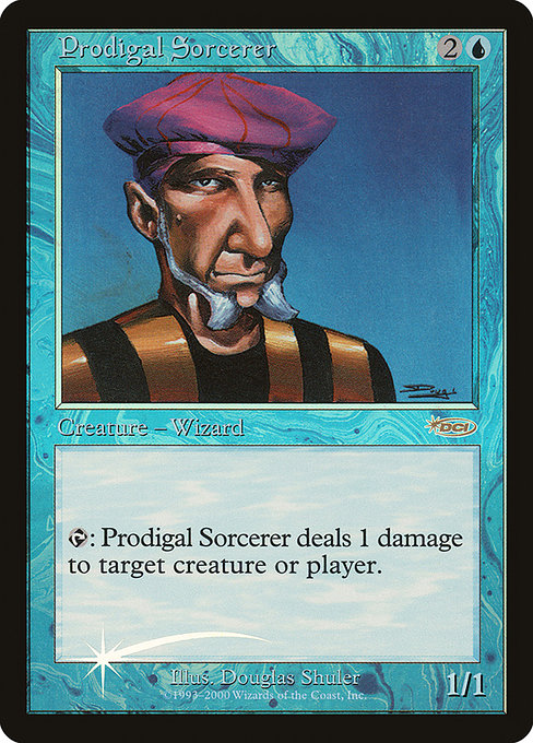 Prodigal Sorcerer - Friday Night Magic 2000 - Promo Foil