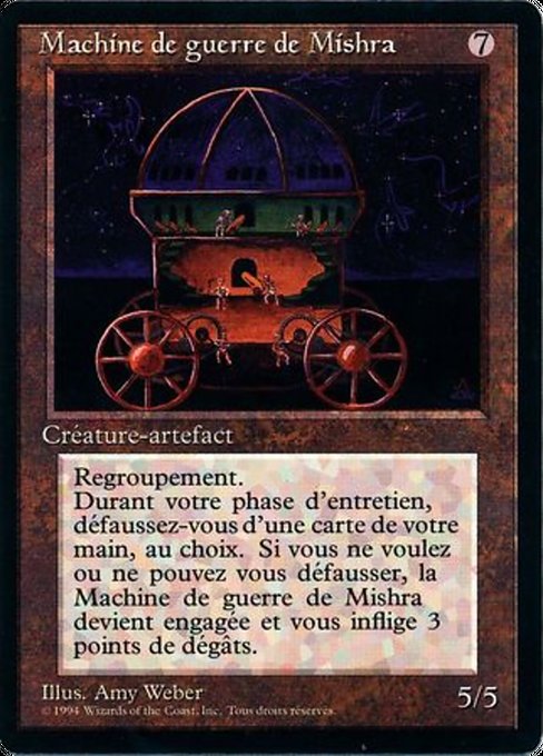 Machine de guerre de Mishra (Mishra's War Machine) - Foreign Black Border