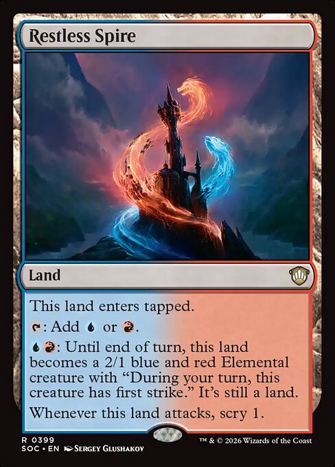 Restless Spire - Secrets of Strixhaven Commander