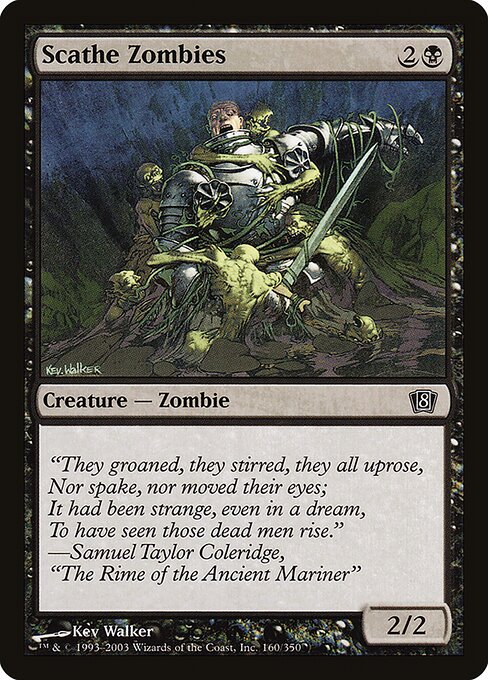 Scathe Zombies - Eighth Edition - Promo Foil