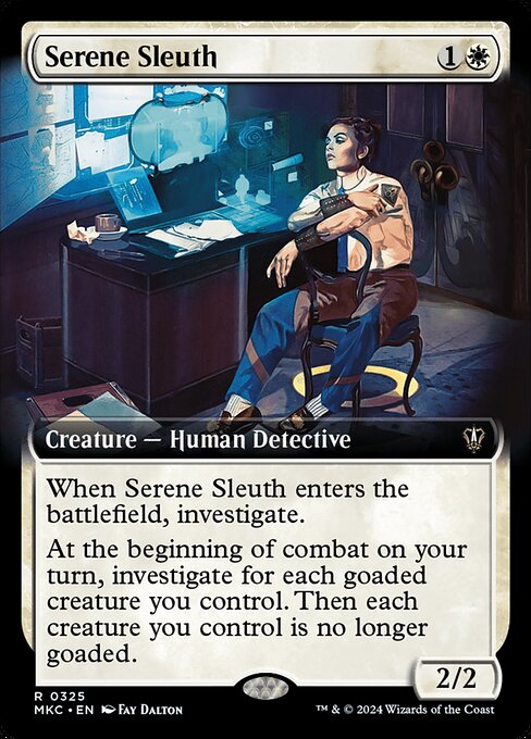 Serene Sleuth - Murders at Karlov Manor Commander - Extended Art