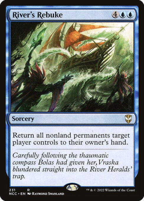 River's Rebuke - New Capenna Commander