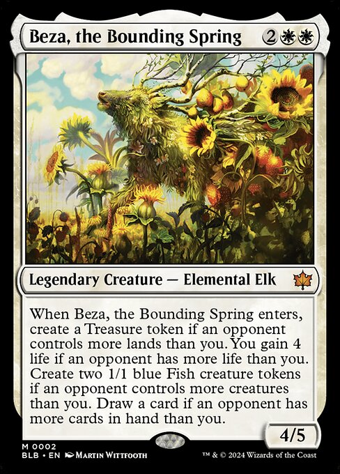 Beza, the Bounding Spring - Bloomburrow