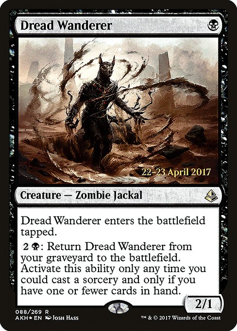 Dread Wanderer - Amonkhet Promos - Promo Foil