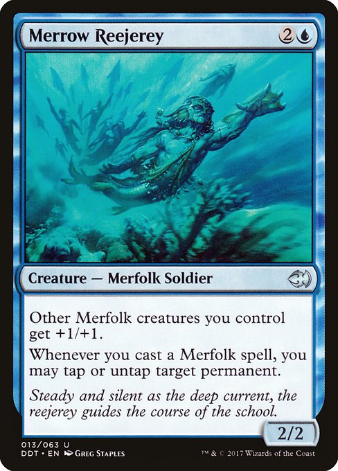 Merrow Reejerey - Duel Decks: Merfolk vs. Goblins