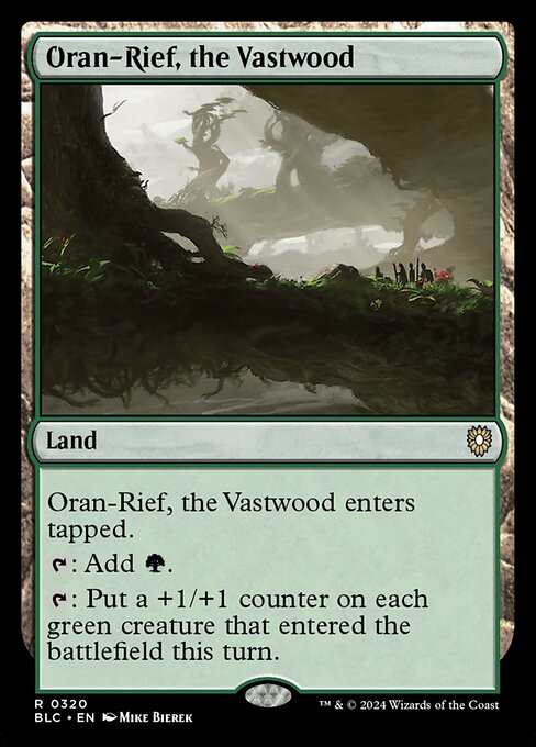 Oran-Rief, the Vastwood - Bloomburrow Commander