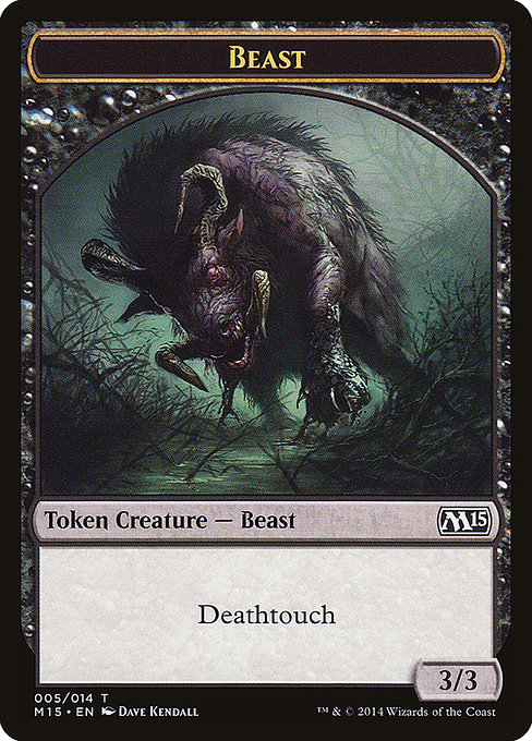 Beast - Magic 2015 Tokens