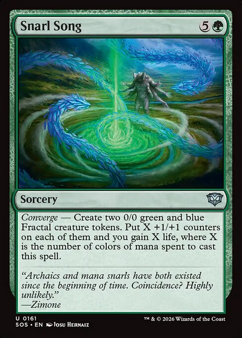 Snarl Song - Secrets of Strixhaven