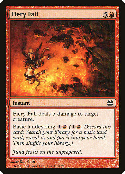 Fiery Fall - Modern Masters