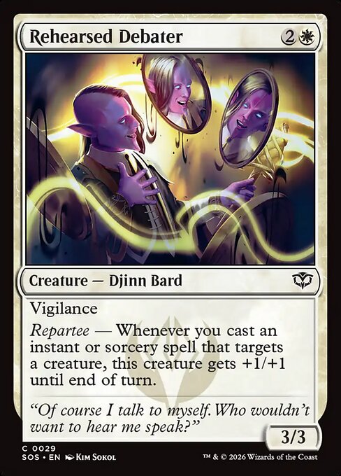 Rehearsed Debater - Secrets of Strixhaven