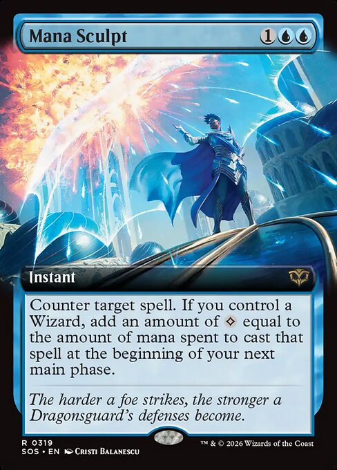 Mana Sculpt - Secrets of Strixhaven - Extended Art