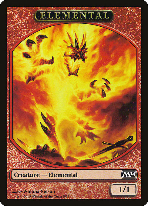 Elemental - Magic 2014 Tokens