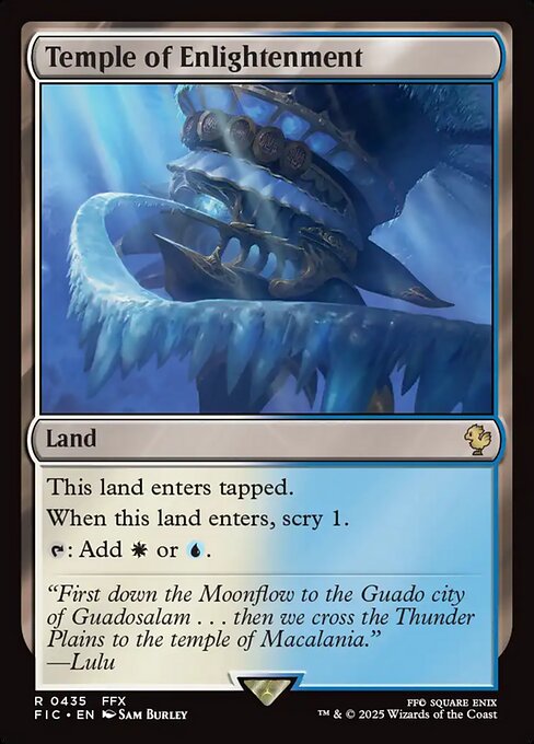 Temple of Enlightenment - Final Fantasy Commander