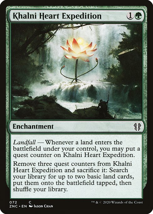 Khalni Heart Expedition - Zendikar Rising Commander