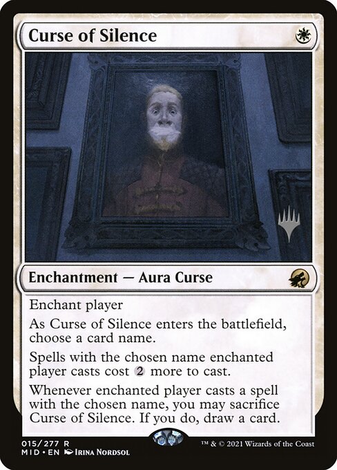 Curse of Silence - Innistrad: Midnight Hunt Promos