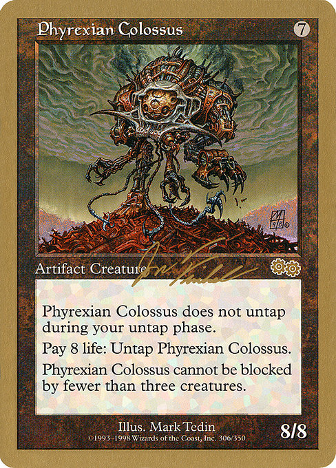 Phyrexian Colossus - World Championship Decks 2000