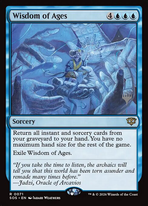 Wisdom of Ages - Secrets of Strixhaven Promos