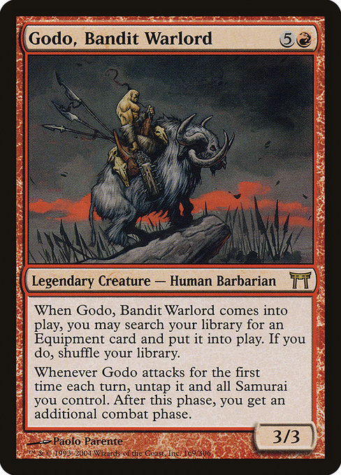 Godo, Bandit Warlord - Champions of Kamigawa