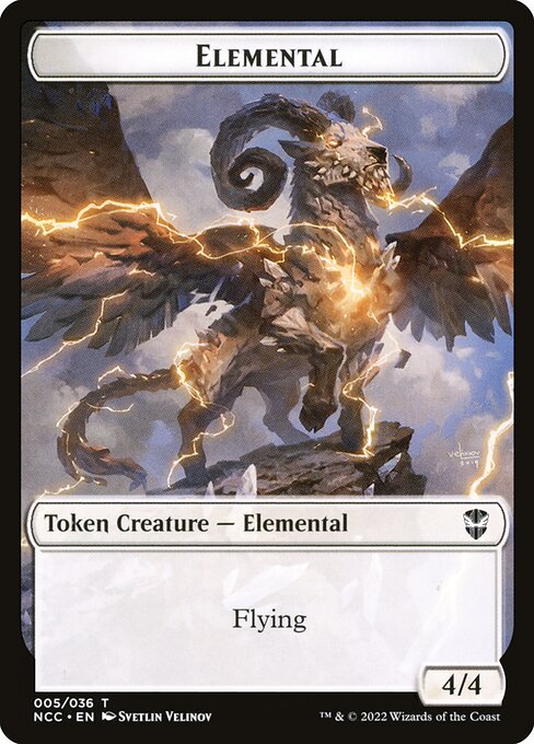 Elemental - New Capenna Commander Tokens