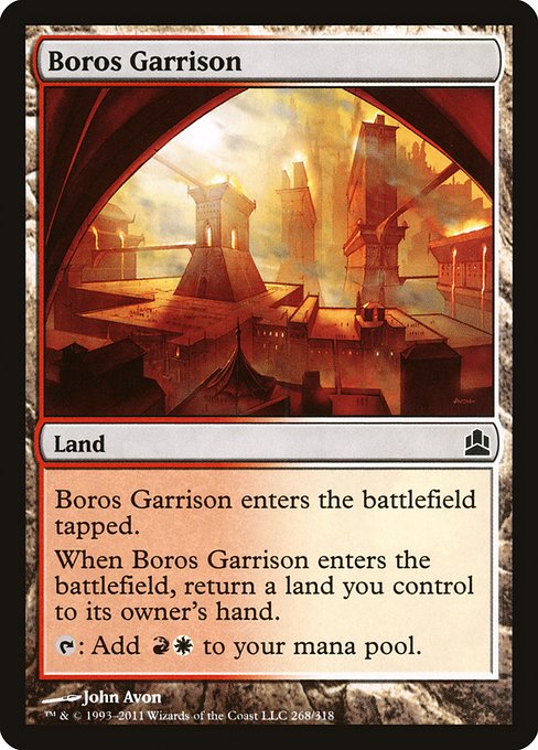 Boros Garrison - Commander 2011