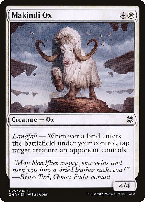 Makindi Ox - Zendikar Rising