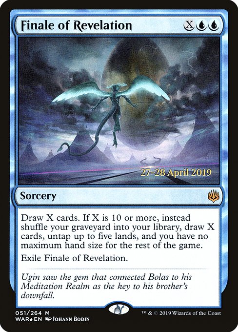 Finale of Revelation - War of the Spark Promos - Promo Foil