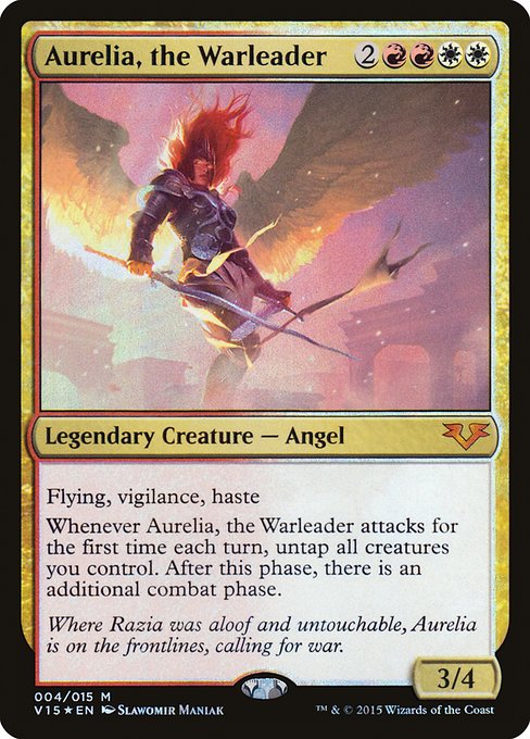 Aurelia, the Warleader - From the Vault: Angels - Promo Foil