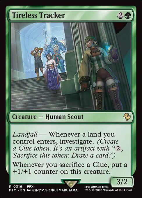 Tireless Tracker - Final Fantasy Commander