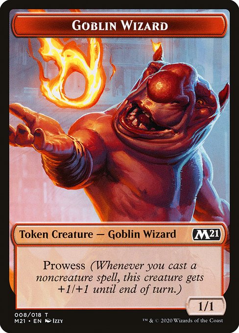 Goblin Wizard - Core Set 2021 Tokens