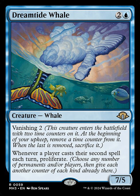 Dreamtide Whale - Modern Horizons 3